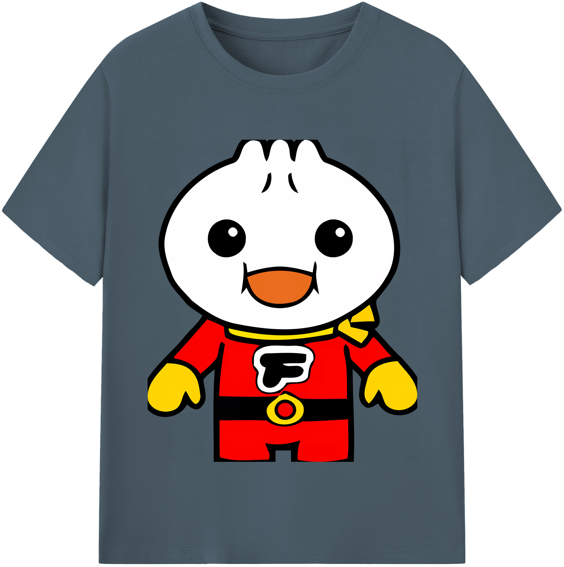 （画像用） アンパンマン Anpanman 綿100％半袖Tシャツ（フロントプリント）